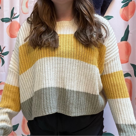 Moon & Madison Striped Knit Sweater - Picture 4 of 5